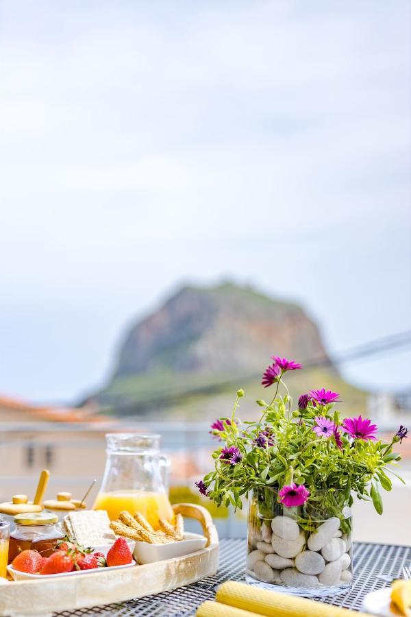 Monemvasia Modern Flat With Panoramic Sea View Екстер'єр фото