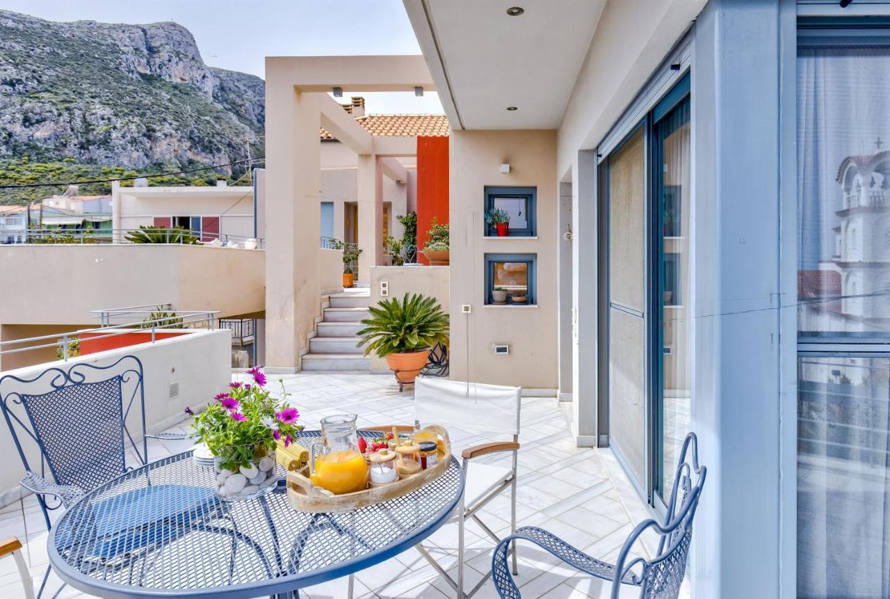 Monemvasia Modern Flat With Panoramic Sea View Екстер'єр фото