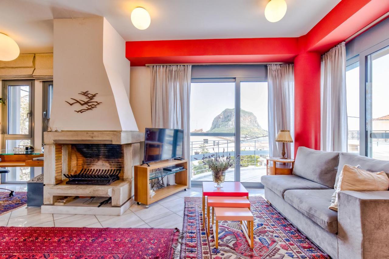 Monemvasia Modern Flat With Panoramic Sea View Екстер'єр фото